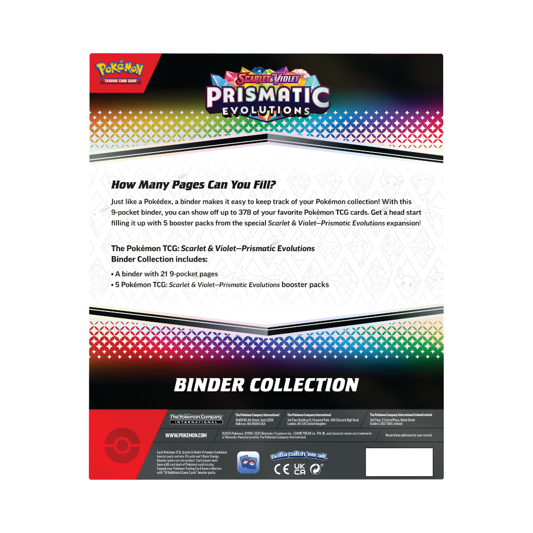 Binder Collection | Prismatic Evolutions