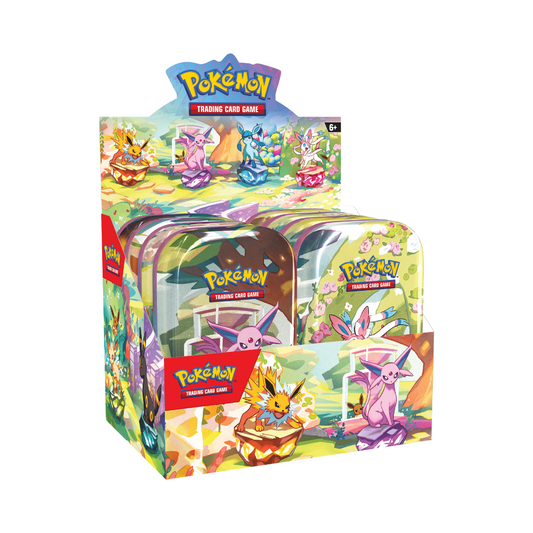 Mini Tin Display | Prismatic Evolutions